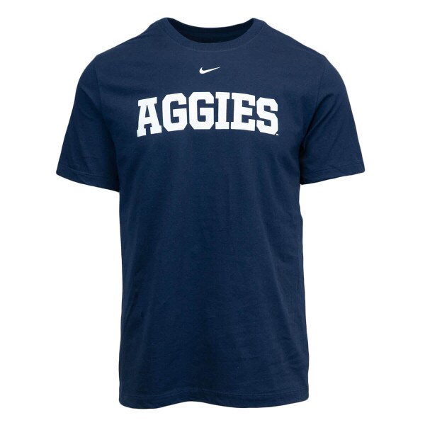 Nike Aggies Collegiate Navy T-Shirt
